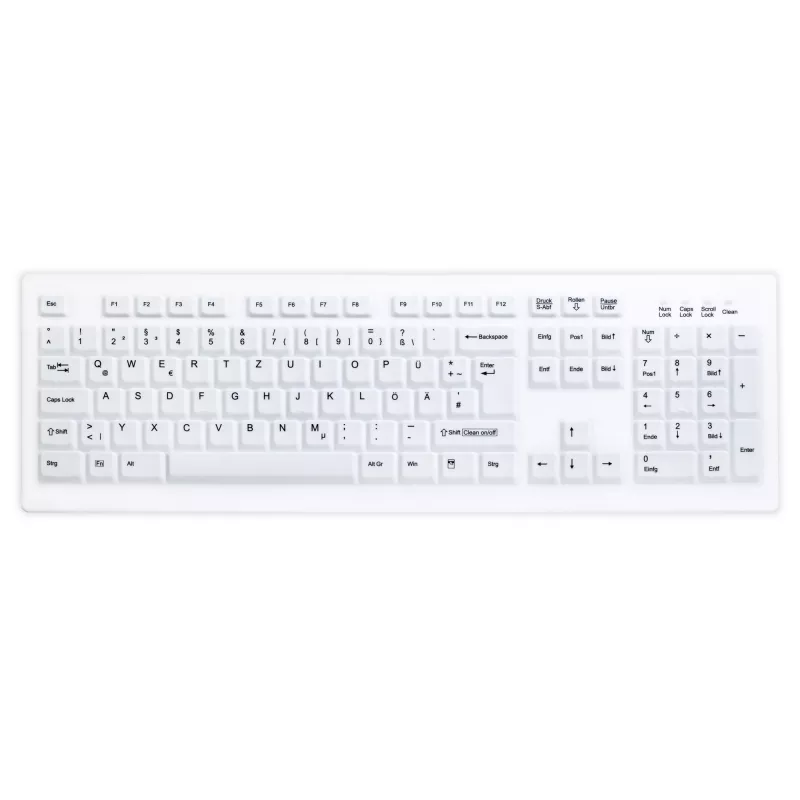 CHERRY Contour Active Key ClassicClean Tastaturabdeckung Transparent