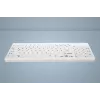 CHERRY Contour Active Key QuickClean AK-C7012 Kabelgebundene Tastatur, Schwarz, QWERTY, USB, CHERRY SX Scissor Technology, 105 Tasten, Slim Design, desinfizierbare Oberfläche