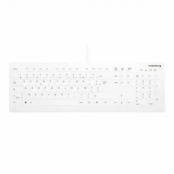 Cherry Contour Active Key QuickClean AK-C8112 Medizinische USB-Tastatur - Weiß