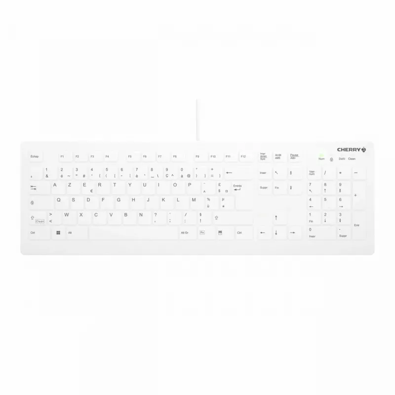 Cherry Contour Active Key QuickClean AK-C8112 Medizinische USB-Tastatur - Weiß