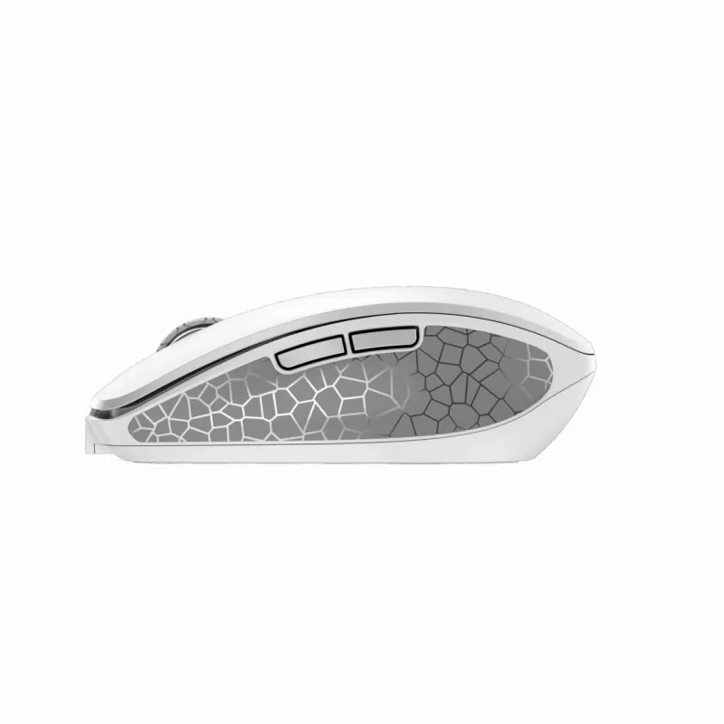 CHERRY DW 9100 SLIM Kabelloses Tastatur- und Maus-Set, QWERTZ, Silber/Weiß
