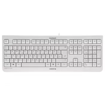 Cherry KC 1000 Tastatur - Pan Nordic - Hellgrau