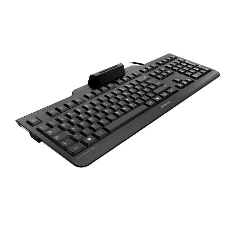 CHERRY SECURE BOARD 1.0 FRANCE Tastatur, französisches AZERTY-Layout, kabelgebunden USB, Schwarz