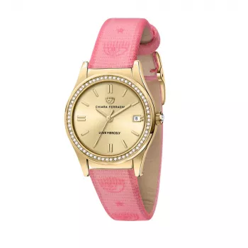 Chiara Ferragni Logomania Damenuhr R1951102501 32 mm Silber Edelstahl