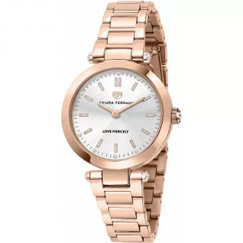Chiara Ferragni Damenuhr R1953103505 - 34 mm Edelstahl Silber Milanese Mesh