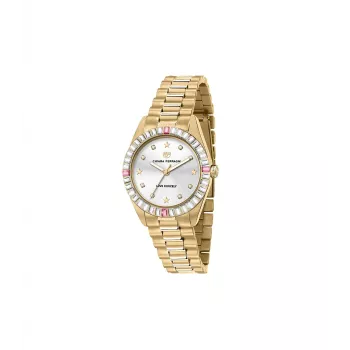 Chiara Ferragni Damenuhr R1953100503 34 mm Silber Edelstahl Milanaiseband