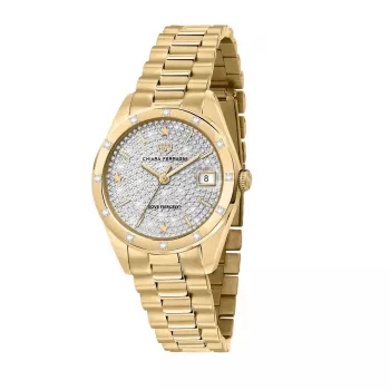 Chiara Ferragni Damenuhr R1953100512 32 mm Roségold-Zifferblatt Silbernes Milanaise-Armband