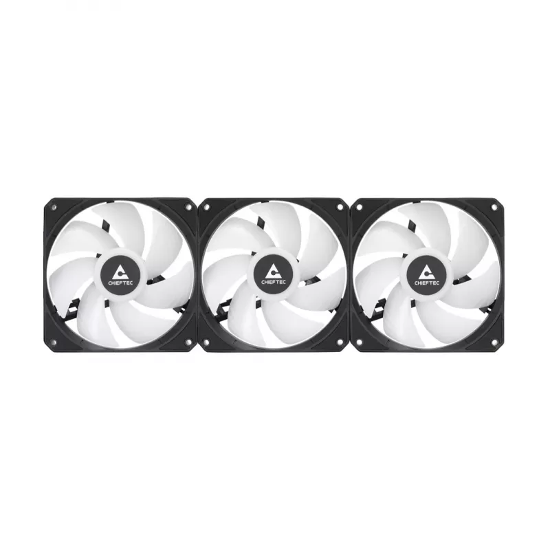 Chieftec Iceberg PRO 360 RGB All-in-One Flüssigkeits-CPU-Kühler mit VRM-Lüfter - 360mm Radiator, ARGB PWM-Lüfter, Kupfer-Kaltplatte, Unterstützt Intel LGA 1700/1200/115x/2066/2011 & AMD AM5/AM4/AM3+/AM3/AM2+/AM2/FM2+/FM2/FM1, Schwarz