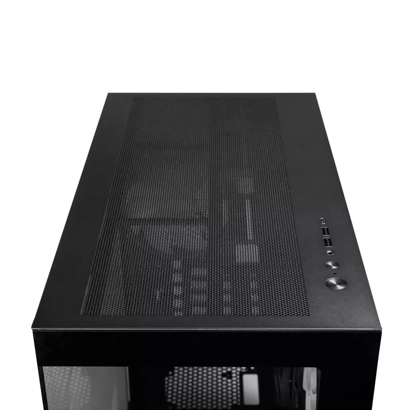 Chieftec Vista Max GX-30B-OP Mid Tower ATX Gehäuse mit 4x ARGB-Lüftern und Temperglas, Schwarz