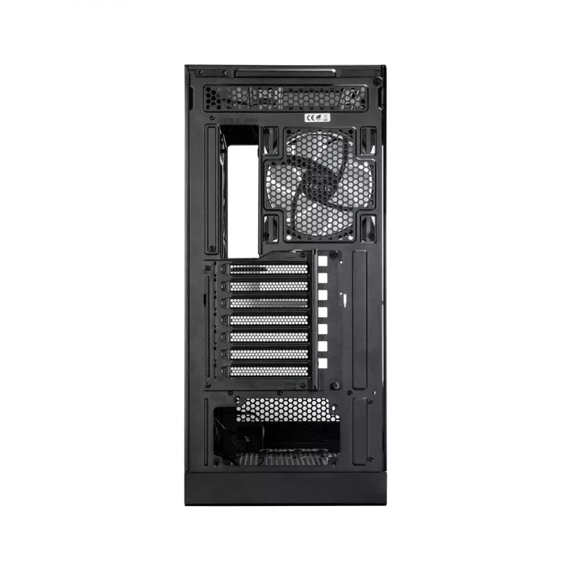 Chieftec Vista Max GX-30B-OP Mid Tower ATX Gehäuse mit 4x ARGB-Lüftern und Temperglas, Schwarz