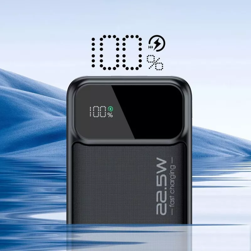 CHOETECH B732 Power Bank 50000 mAh 22.5W PD & QC - Schwarz