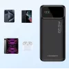CHOETECH Power Bank 30000 mAh Schwarz