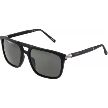 Chopard Herren Goldfarbene Aviator-Sonnenbrille mit braunen polarisierten Gläsern SCH391-59703P