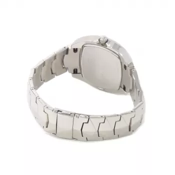 CHRONOTECH CT2188L-02M Herren Analog Quarzuhr 41mm Edelstahl Schwarzes Zifferblatt Silbernes Armband