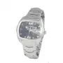 CHRONOTECH CT2188L-02M Herren Analog Quarzuhr 41mm Edelstahl Schwarzes Zifferblatt Silbernes Armband