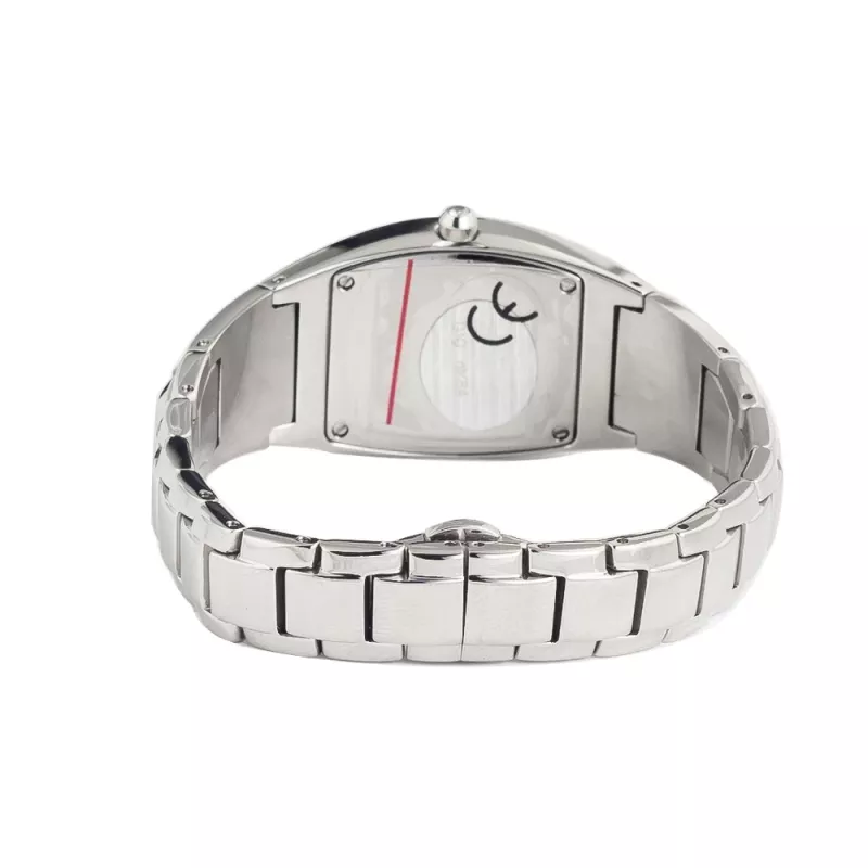 CHRONOTECH CT7099LS-08M Damen Analog Quarzuhr 26mm Edelstahl Silber