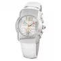 CHRONOTECH CT7280M-06 Herren Quarz Analog Uhr 38mm Edelstahl Schwarzes Zifferblatt Lederarmband