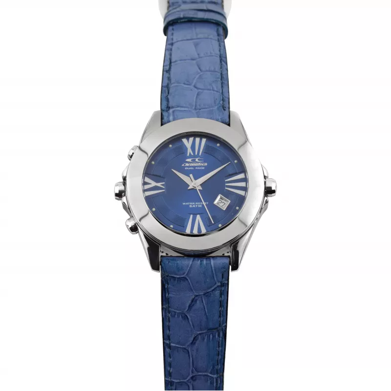 CHRONOTECH CT7686-12SS Herren Armbanduhr Edelstahl Analog Quarz 40mm Silber