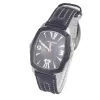 CHRONOTECH CT7696L-12 Prisma Unisex Quarz Uhr 34 mm Weißes Zifferblatt Weißes Lederarmband