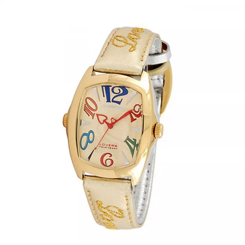 CHRONOTECH CT7696M-11 Unisex Analog-Quarzuhr 42mm Edelstahl Schwarzes Leder