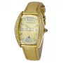 CHRONOTECH CT7814M-02S Unisex Analog Quarz Uhr 41mm Edelstahl Schwarzes Zifferblatt Silikon Armband