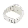 CHRONOTECH MAN CT7988M-65M Analog-Quarzuhr 41mm Edelstahl Schwarzes Zifferblatt Silbernes Milanaise-Armband