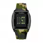 CHRONOTECH Herren RW0022 Analog Quarzuhr 35mm Edelstahlgehäuse Schwarzes Zifferblatt Lederarmband
