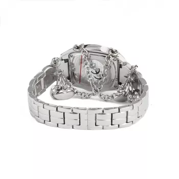 CHRONOTECH Woman CT7008LS-06M 27mm Quarz Analog Uhr Edelstahl Silber