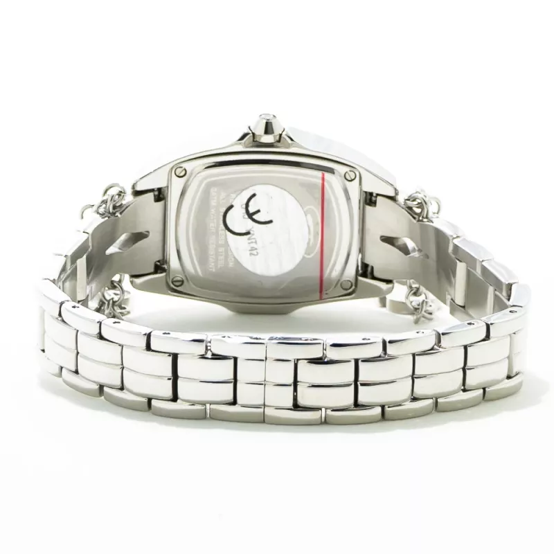 CHRONOTECH Woman CT7008LS-15M Quarz Analog Uhr 30mm Edelstahl Silber