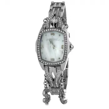 CHRONOTECH Woman CT7008LS-16M 28mm Edelstahl Quarz Analog Uhr Silber