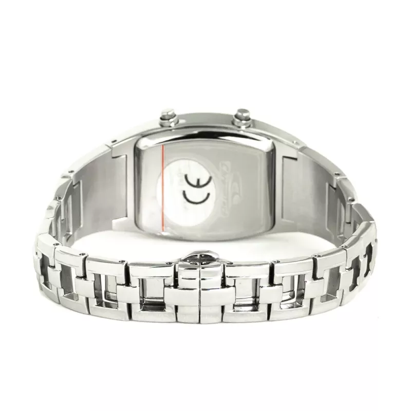 CHRONOTECH Woman CT7122LS-03M Quarz Analoguhr 28mm Silber Edelstahl