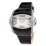 CHRONOTECH Woman CT7681M-30S Quarz-Analog-Armbanduhr 48mm schwarzes Zifferblatt Lederarmband