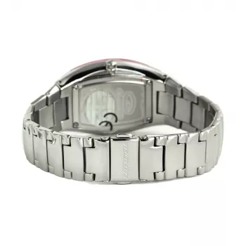 CHRONOTECH Damen Quarz Analog Uhr CT7065L-25M 30mm Silber Edelstahl Mesh Armband