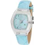 CHRONOTECH Damen Quarz Analog Uhr CT7888L-01 35mm Weiß Leder