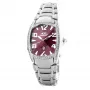 CHRONOTECH Damen Quarz Analog Uhr CT7988LS-64M 31mm Silber Edelstahl