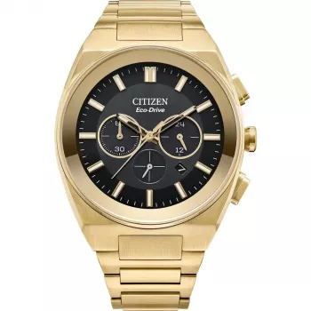 CITIZEN Eco-Drive Chronograph Herrenuhr CA4582-54E 43mm Edelstahl