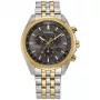 CITIZEN Eco-Drive Chronograph Uhr BL5564-55H 44mm Edelstahl graues Zifferblatt