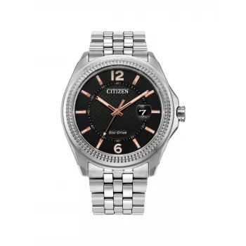 CITIZEN Eco-Drive Herrenuhr AW1740-54H 42mm Edelstahl graues Zifferblatt