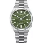 CITIZEN Herren Automatikuhr NJ0159-86X 40mm Gold-Ton Edelstahl Grünes Zifferblatt