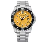 CITIZEN Herren Automatikuhr NJ0170-83X 43mm Edelstahl Grünes Zifferblatt