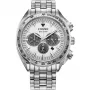 CITIZEN Herren Eco-Drive Chronograph Edelstahl Uhr CA4540-54A 43mm