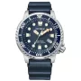 CITIZEN Herren Eco-Drive Taucheruhr BN0151-17L 44mm blaues Zifferblatt blaues Polyurethanband