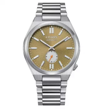 CITIZEN Herren Automatikuhr NK5010-51X 40mm grünes Zifferblatt Edelstahl