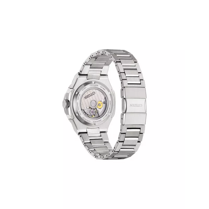 CITIZEN NB6031-56E Automatische Taucheruhr 41mm Super Titanium Schwarzes Zifferblatt