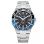 CITIZEN NB6031-56E Automatische Taucheruhr 41mm Super Titanium Schwarzes Zifferblatt