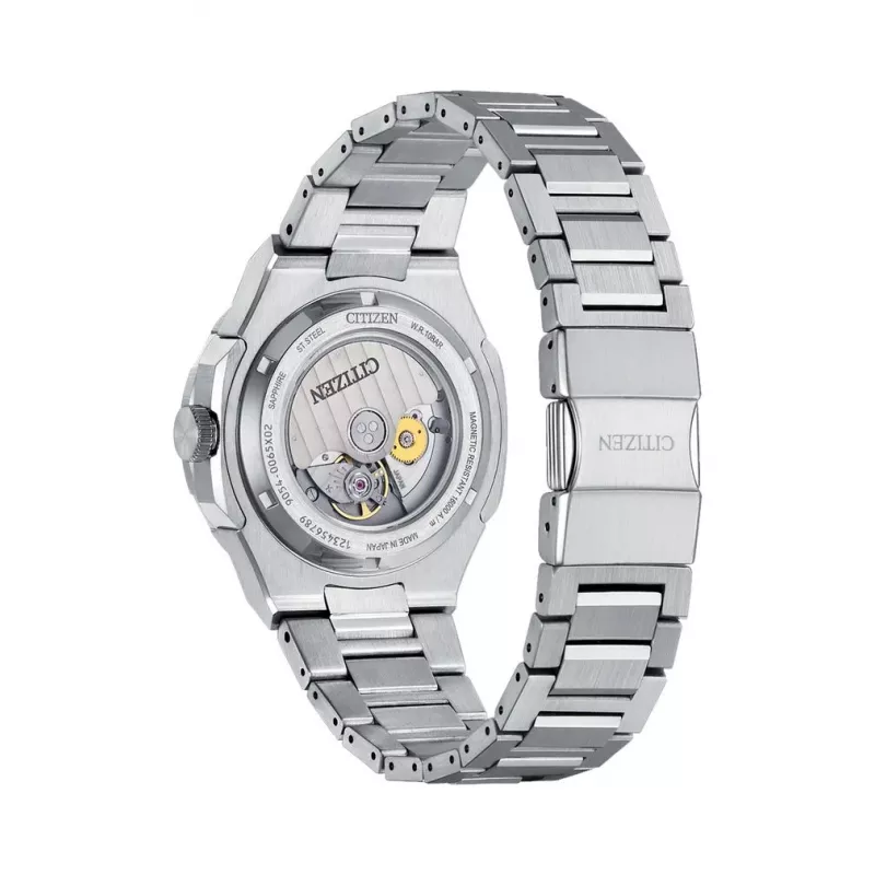 CITIZEN Promaster Diver Automatic Herrenuhr NB6030-59L 41mm Super Titanium Blaues Zifferblatt