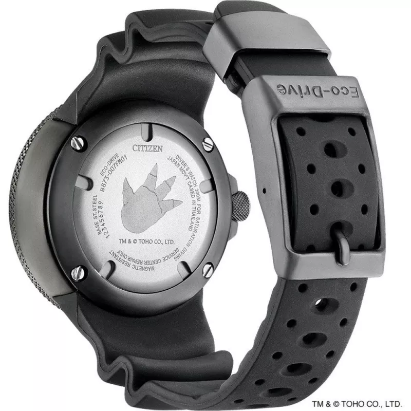 CITIZEN Promaster Diver Eco-Drive Herrenuhr BJ8059-03Z 48mm grünes Zifferblatt grünes Polyurethanband