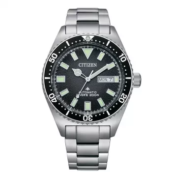 CITIZEN Promaster Marine Automatische Taucheruhr NY0120-52E 41mm Edelstahl Schwarzes Zifferblatt