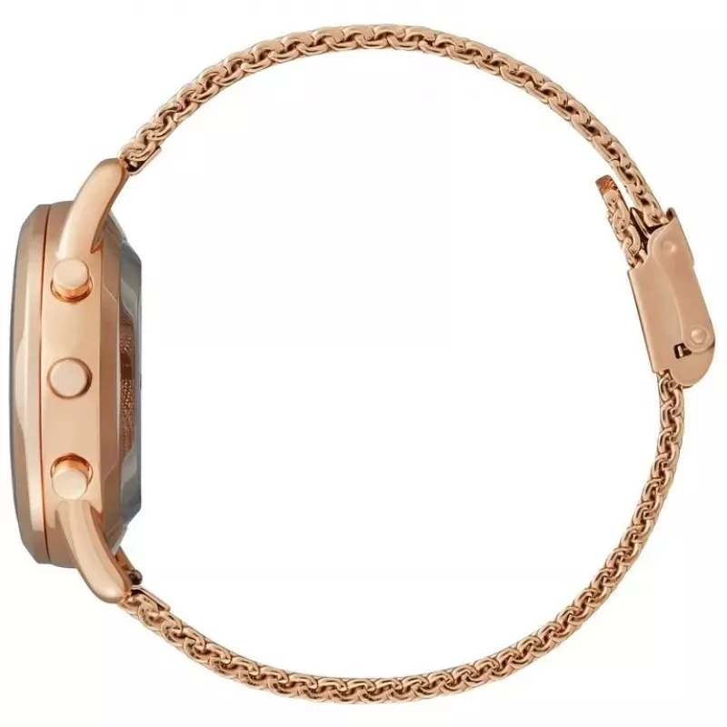 CITIZEN Damen Eco-Drive Uhr HX0003-51E 36mm Gold-Ton Edelstahl