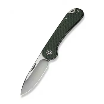 CIVIVI Elementum Slip Joint Messer Green Micarta